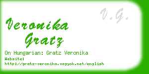 veronika gratz business card